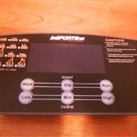 Demontovaný panel elektroniky - strana tlačítek
