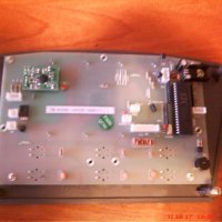 Demontovaná deska elektroniky - strana součástek